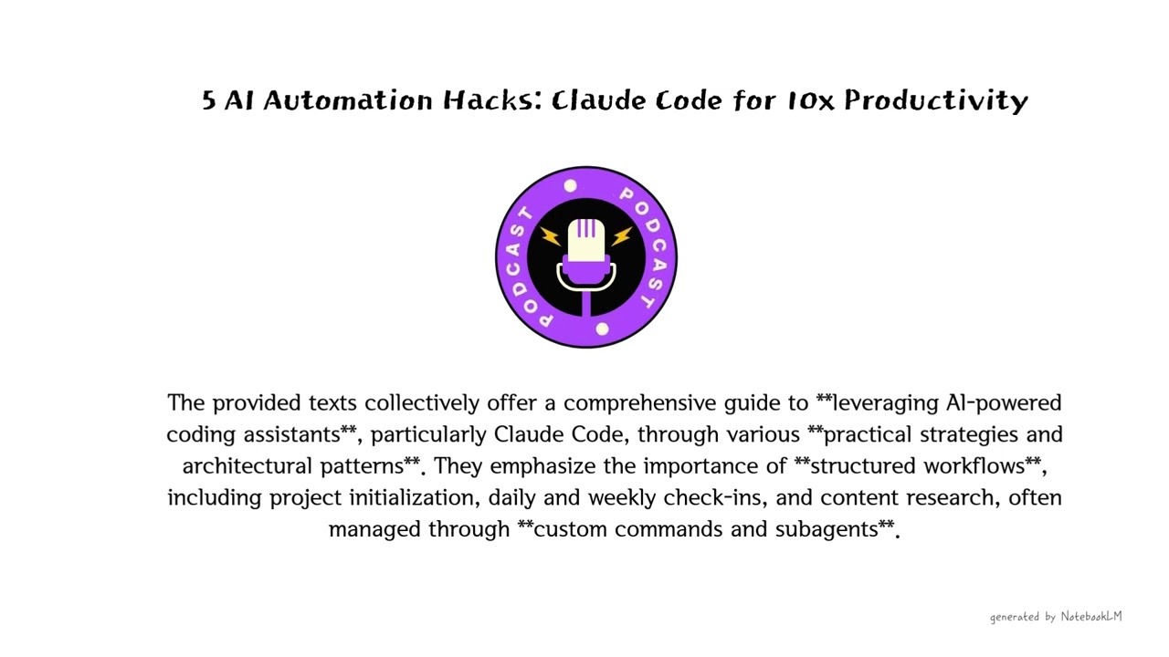 5 AI Automation Hacks: Claude Code for 10x Productivity
