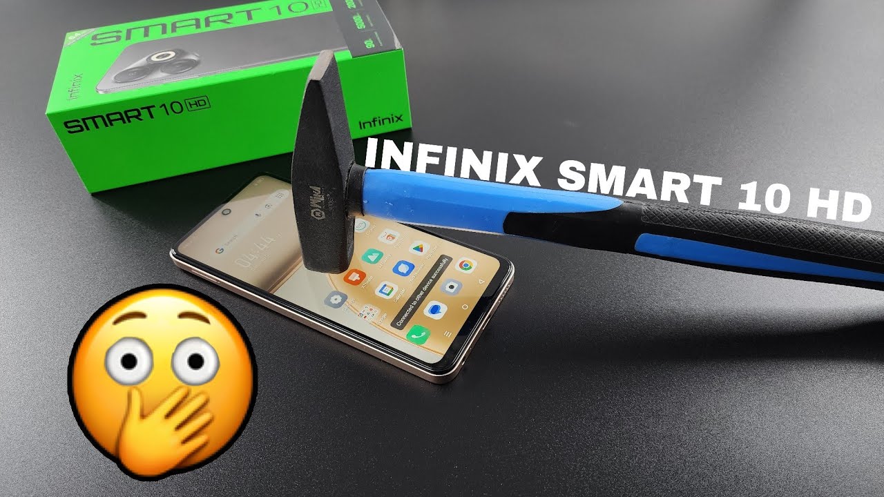 Infinix Smart 10 HD Screen Scratch & Front Glass Durability Test 🛠️🔨