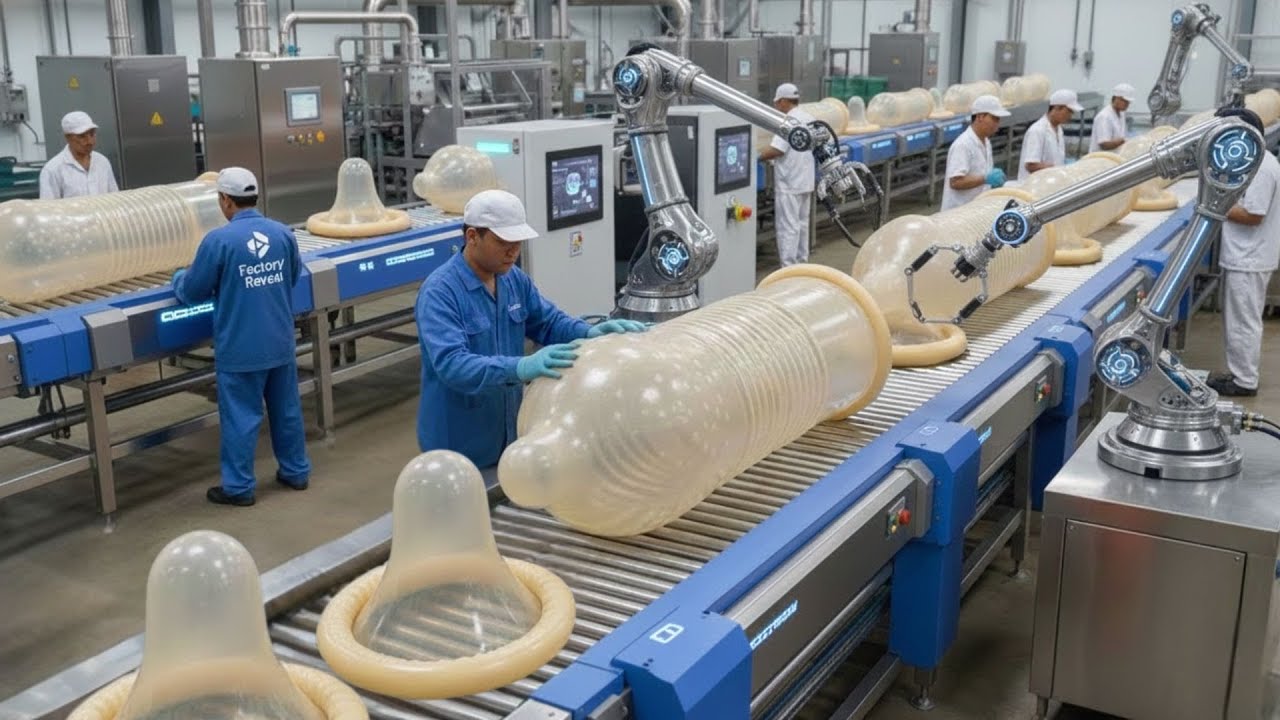 Inside a Modern Condom Factory From Liquid Latex to Finished Protective Products (Full Process)