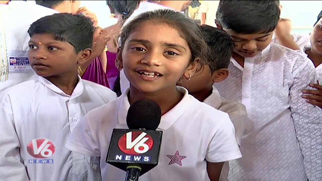 Rishi Samskruti Vidya Kendra Conducts Siddha Samadhi Yoga Camp For Children | Hyderabad | V6 News