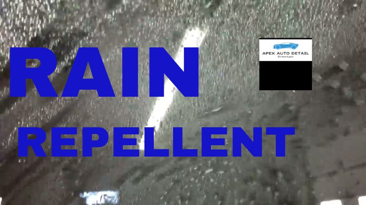 The Ultimate Automotive Glass Cleaner and RAIN REPELLENT!!! H2GO!!