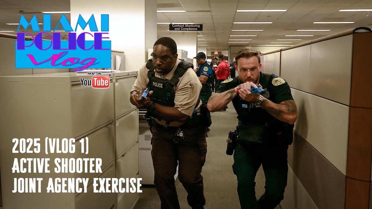 Miami Police VLOG: Joint Agency Exercise