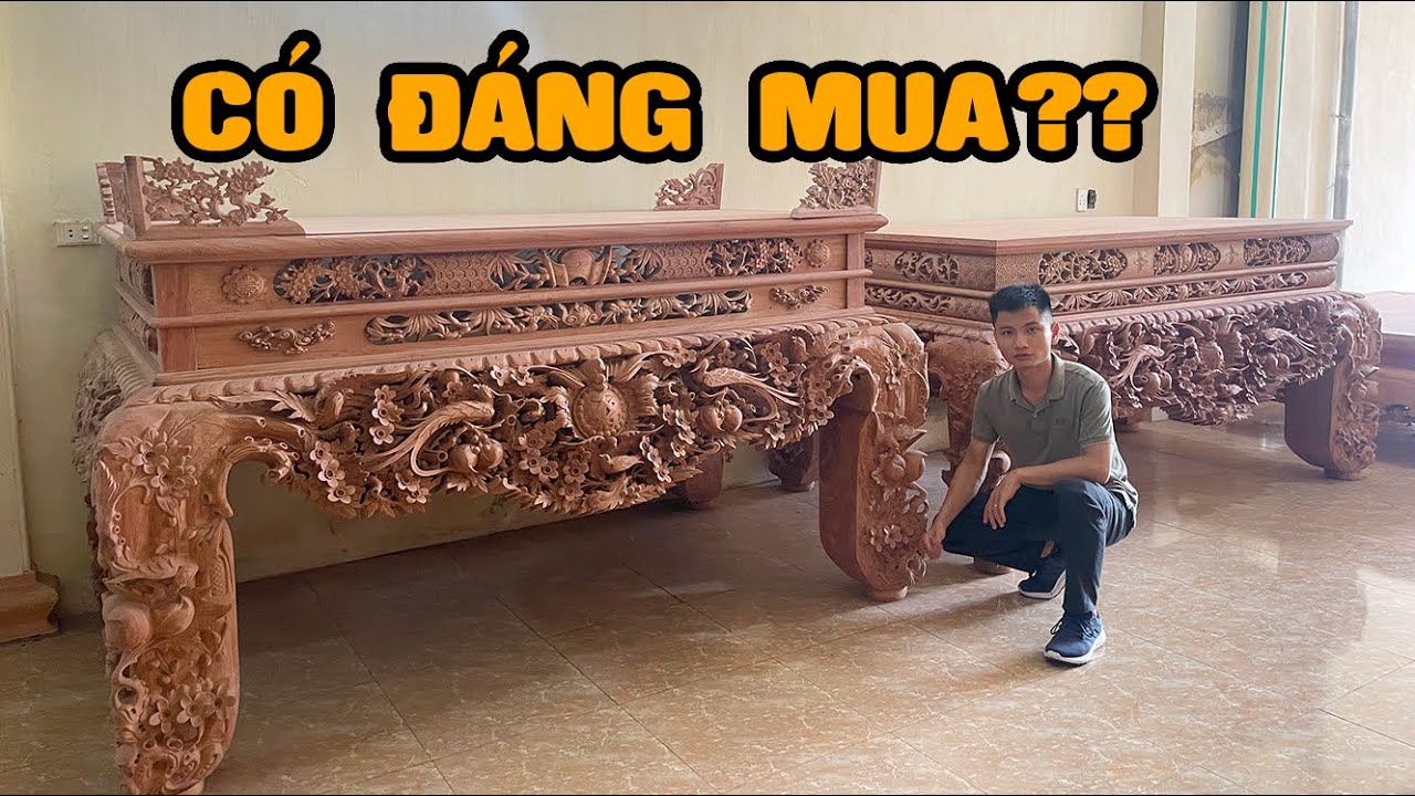 So Sánh Vua Sập Thờ Chân 26 và Chân 28 - Có Đáng Để Mua Không ? | Đồ Gỗ Thành Khuyên