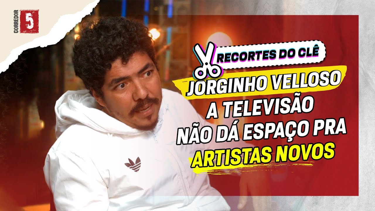 A TELEVISÃO NÃO DÁ ESPAÇO PARA ARTISTAS NOVOS | Recortes do Clê