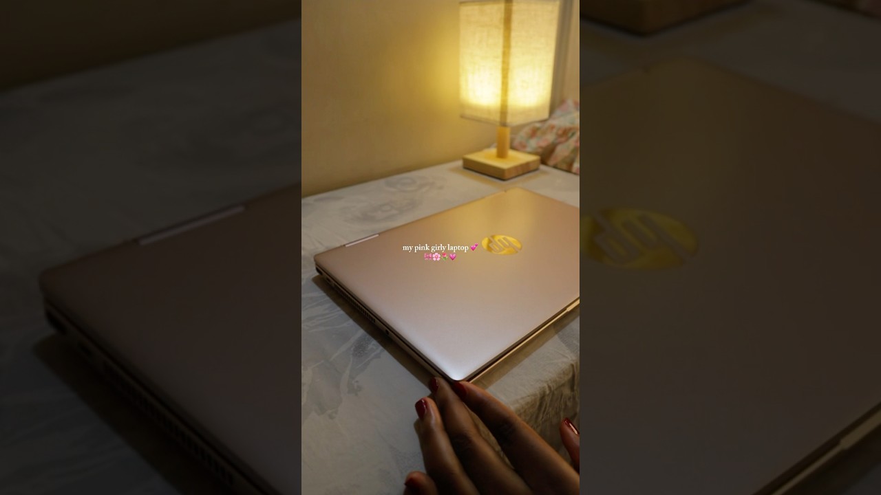 this laptop has the coolest features!  #pink #laptop #new #aesthetic #shortvideo #shorts #fyp