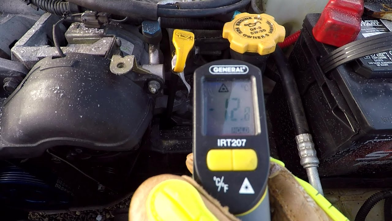 2004 Subaru Legacy - Very Cold Start Dec 2018