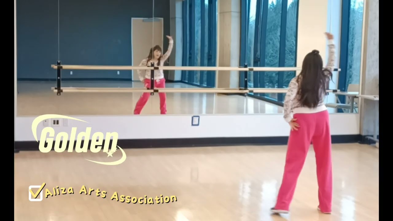 Golden 金的 K-pop Dance Virtual Class 背面示範教學
