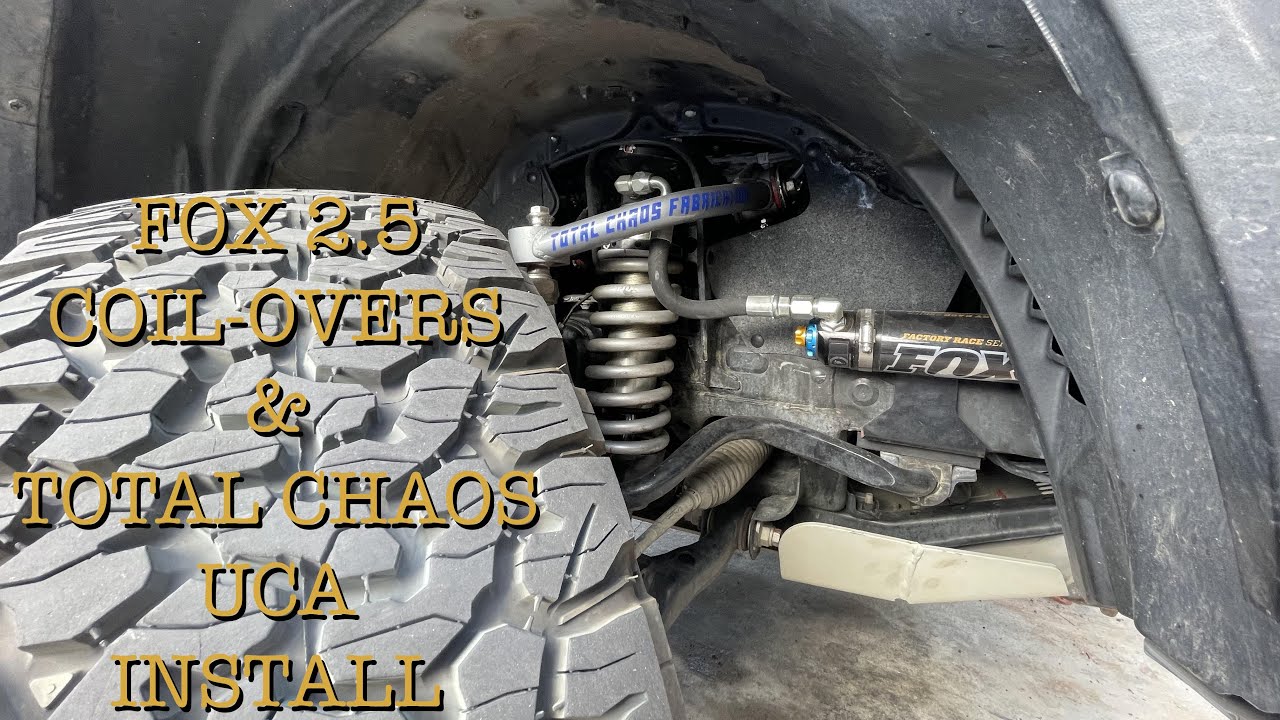 05+ Tacoma Front Suspension Lift | Fox 2.5 Coil-Over with Reservoir & DSC Adjuster | Total Chaos UCA