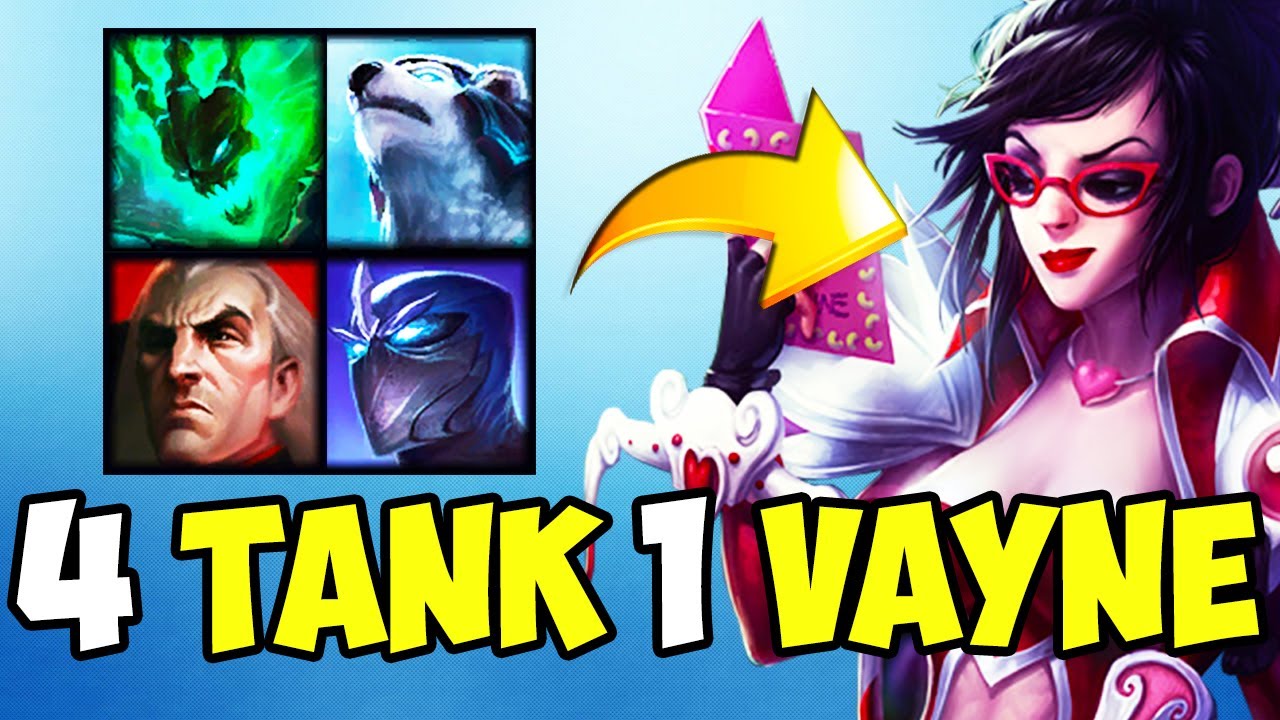 LOL'ÜN EN GÜÇLÜ TANKLARI! 4 TANK 1 ADC İLE NASIL OYUN KAZANILIR? (Volibear Orman)
