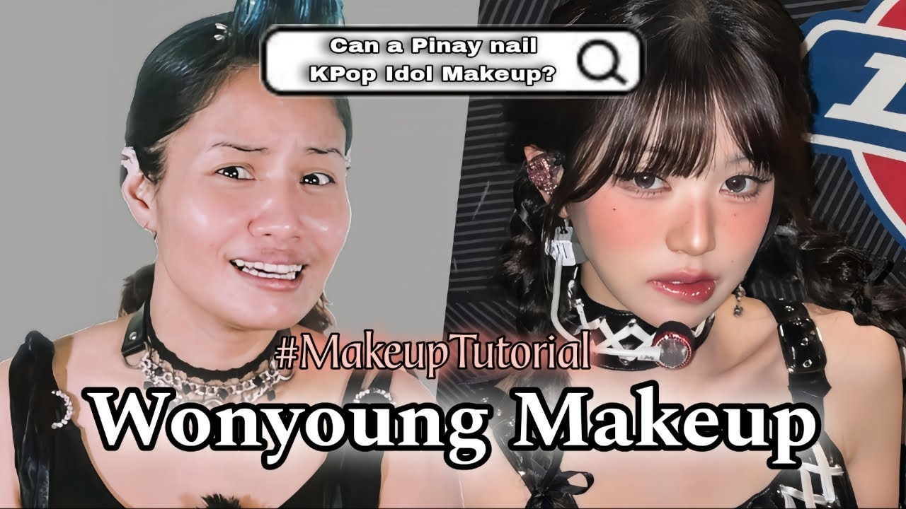 Pinay Tries Wonyoung's Cowgirl in Texas Makeup | Kpop Idol Transformation