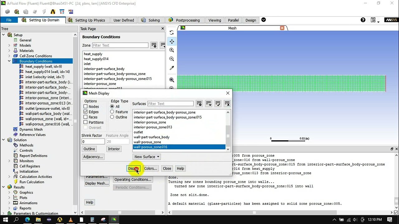CFD Analysis on Porous Zone In Ansys Workbench Fluent