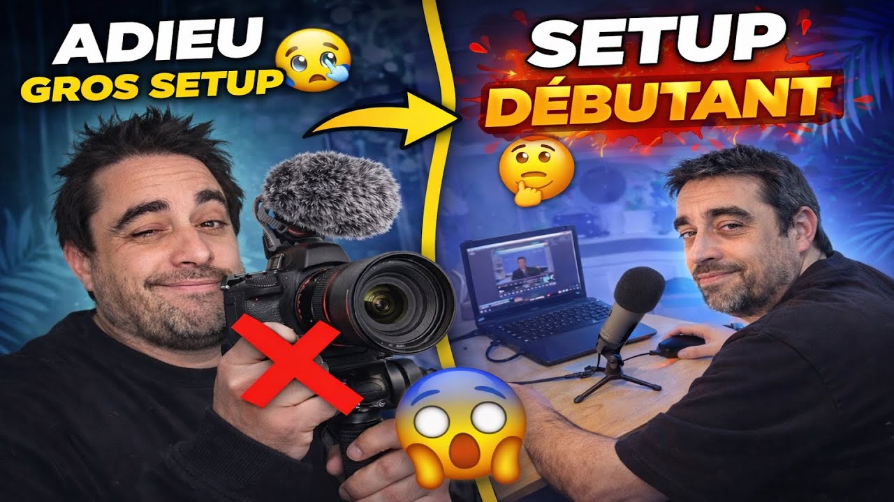 De 6000€ de setup à presque rien : mon vrai retour sur YouTube