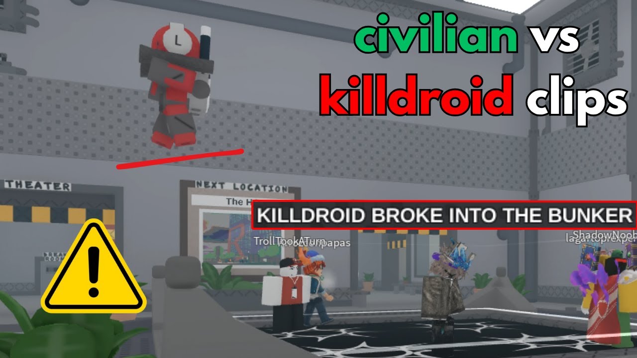 killdroid snuck into the civilian bunker | die of death clips