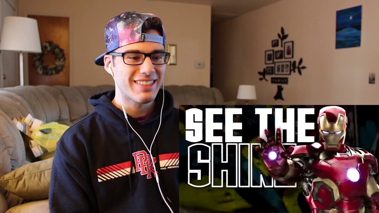 Infinity War Rap Battle - REACTION!!!