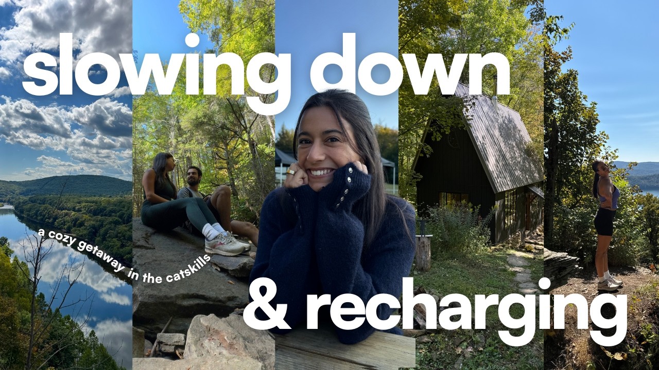 COZY DAYS IN THE CATSKILLS | hiking, slowing down & recharging in upstate NY
