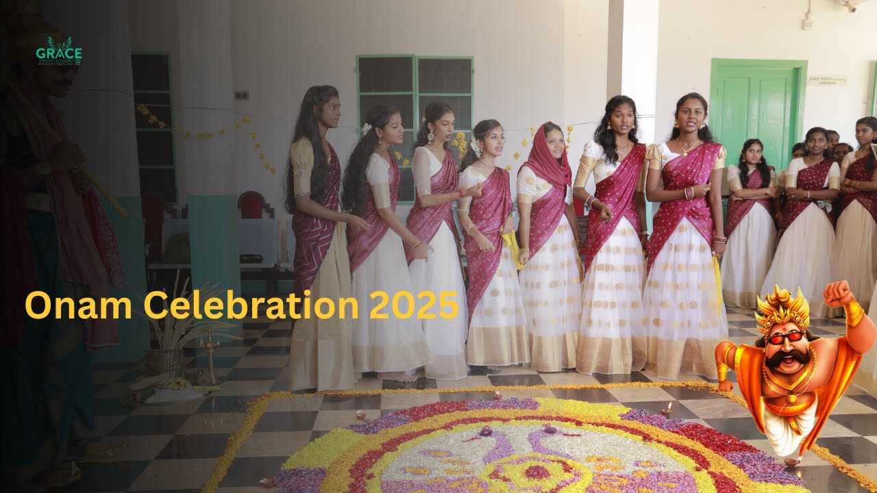 🌺 Grace Institutions Onam Celebration | Happiness & Togetherness 🌺