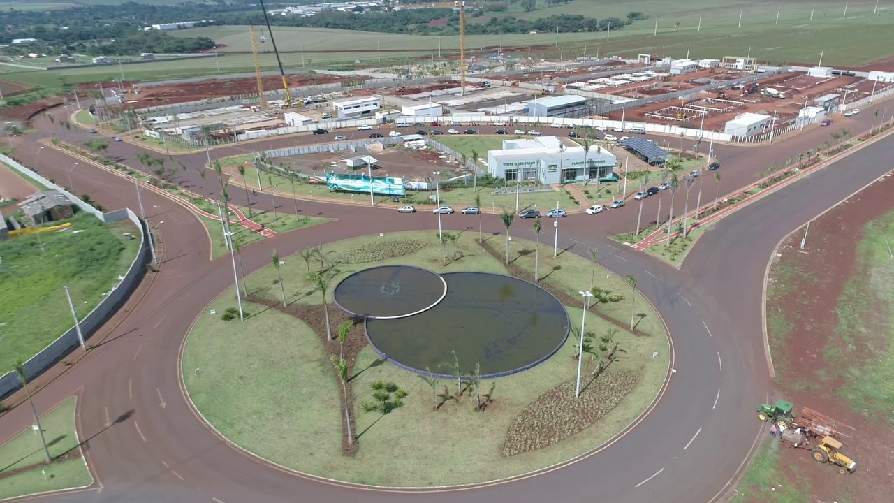 Vídeo Panorâmico das obras do complexo Acquaville, Londrina/PR - Drone MRV