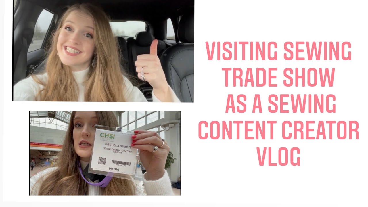 Come with me to CHSI crafting & sewing trade show in NEC Birmingham vlog. Holly Dennett