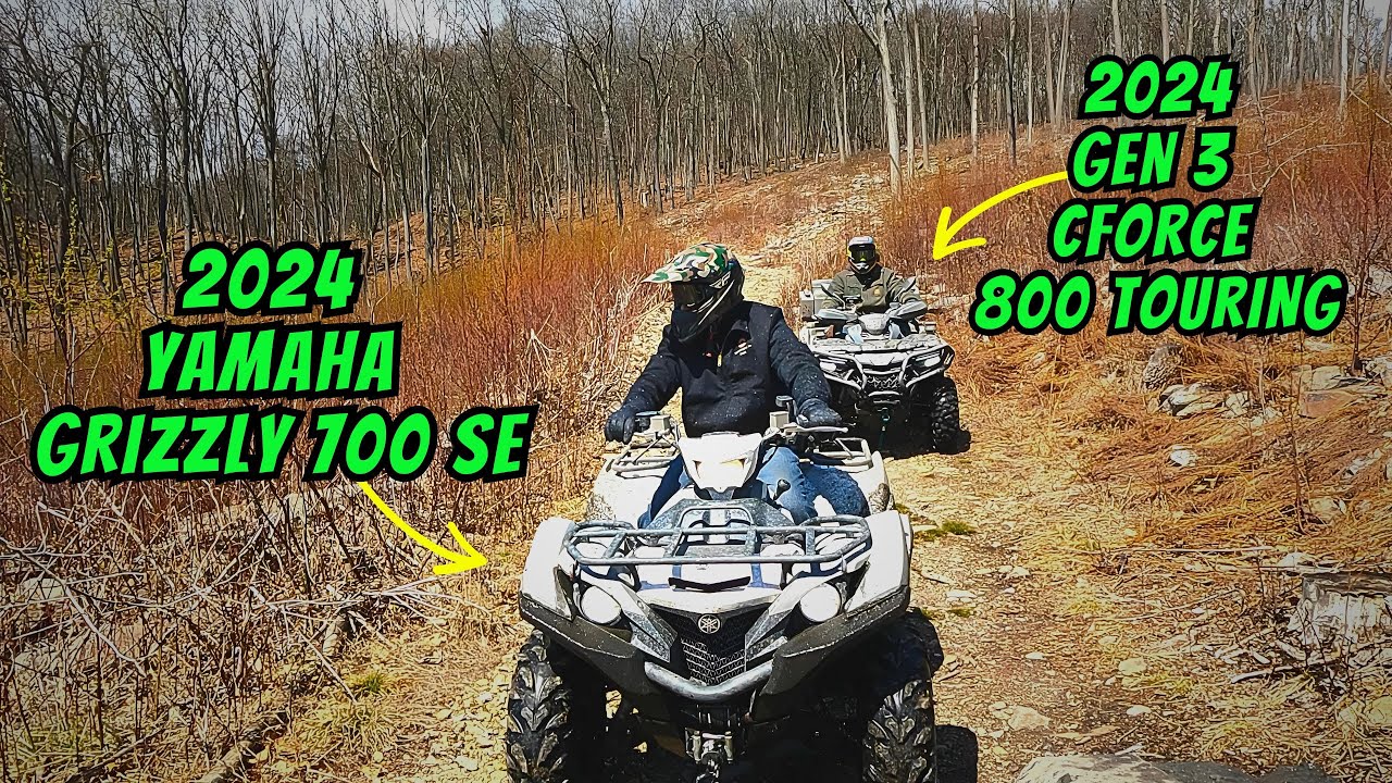 What's the REAL Difference Between the 2024 Gen3 CForce800 and Grizzly700 SE on Muddy Trails?