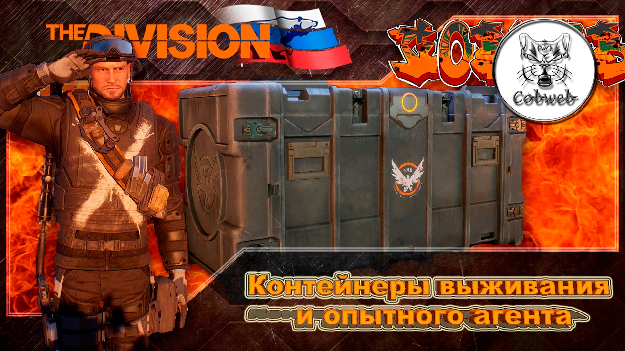 The Division Контейнеры Выживания и Опытного агента