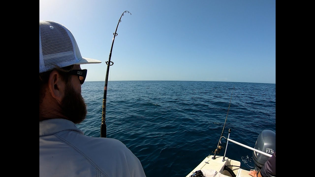 EPIC DAY OFFSHORE FISHING!!! [Sebastian inlet] NON-STOP ACTION!!!  Using live mullet..