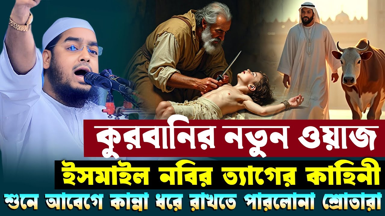 কুরবানির নতুন ওয়াজ ২০২৫ | হাফিজুর রহমান সিদ্দিকী ওয়াজ ২০২৫ | hafizur rahman Siddiqi waz 2025