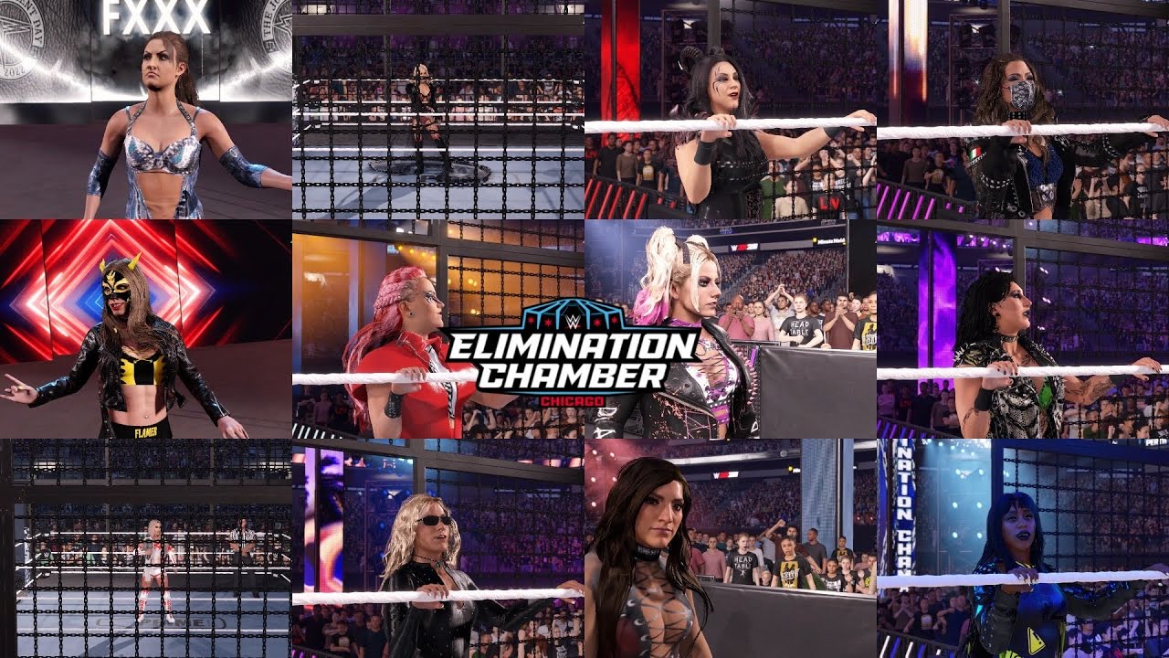 WWE 2K25 ELIMINATION CHAMBER PLE - PART 4