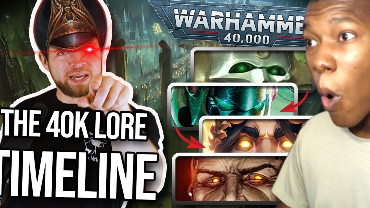 What is Warhammer 40,000? | Timeline of 40k Lore REACTION