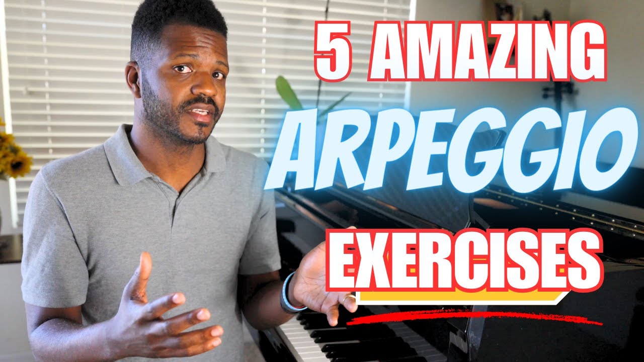 5 *MUST KNOW*  Piano Arpeggio Exercises For Beginners - Sound Like A Pro Playing These!
