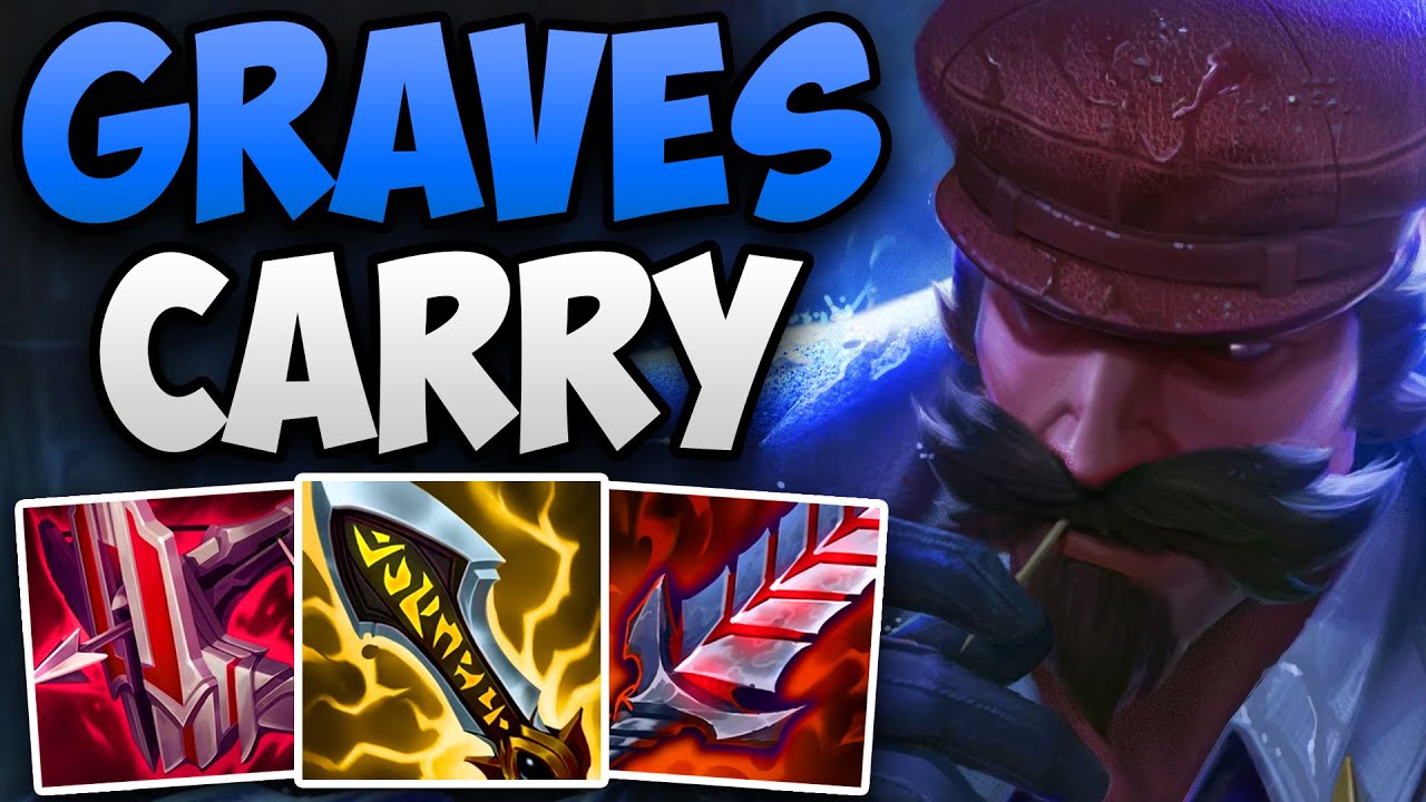 CHALLENGER JUNLGER CARRIES WITH BUFFED GRAVES! | CHALLENGER GRAVES JUNGLE GAMEPLAY | Patch 14.13 S14