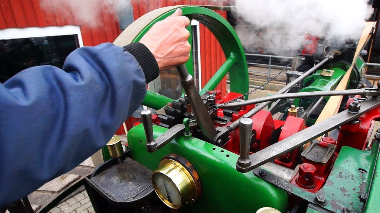 Damptraktor, Forårstræf Motorsamlingen 2017, Djursland