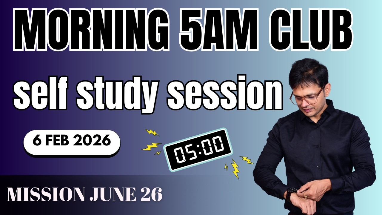 5 AM Club | CS Executive June 26 | February 6, 2026 |