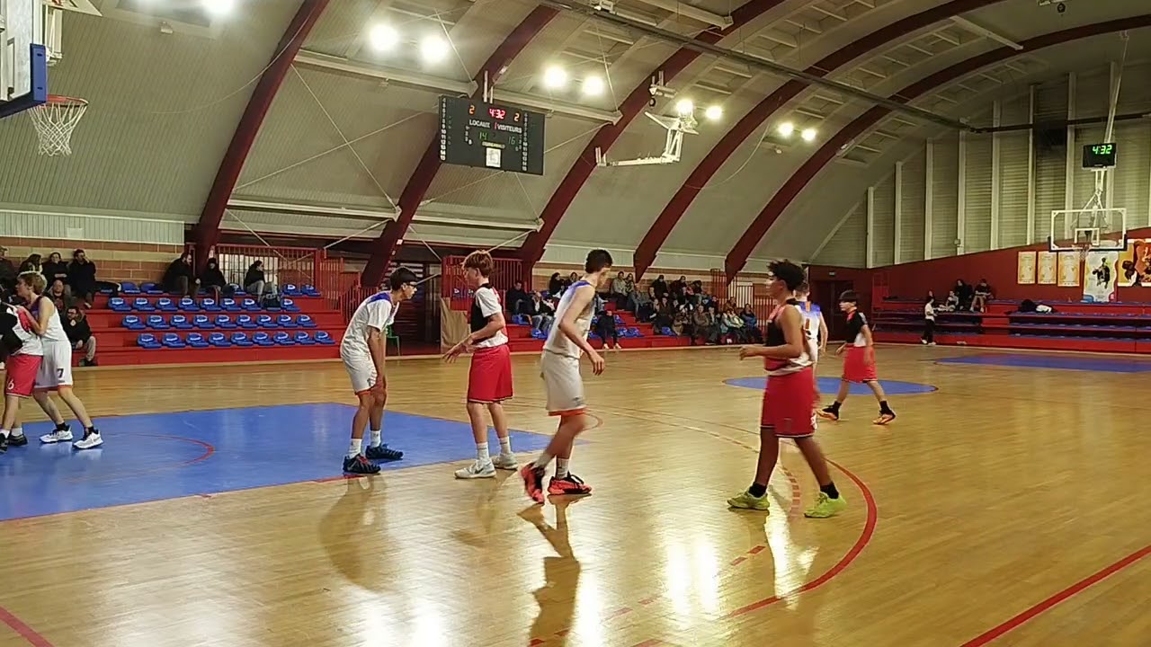 Match de basket Aulnoy lez valenciennes U15 D4 