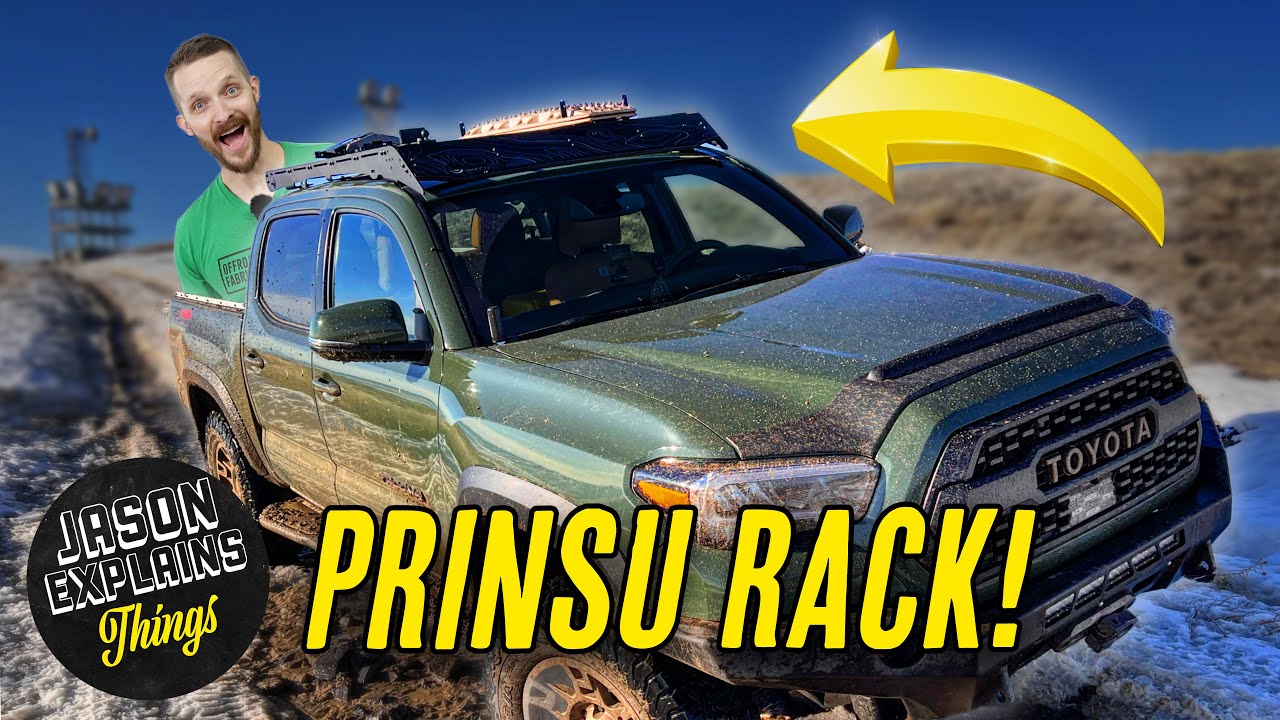 THIS is the Easiest Big Toyota Tacoma Mod!  Prinsu Rack Install