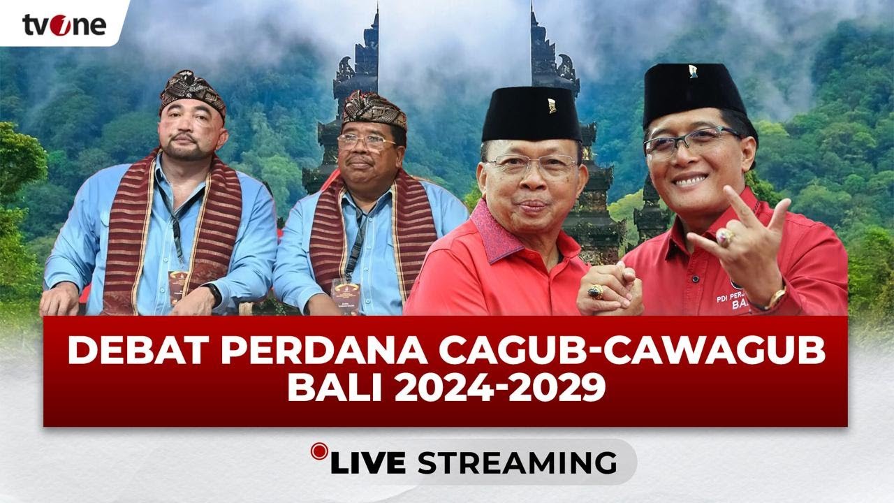 [LIVE] Debat Publik Pertama Calon Gubernur dan Wakil Gubernur Bali | tvOne