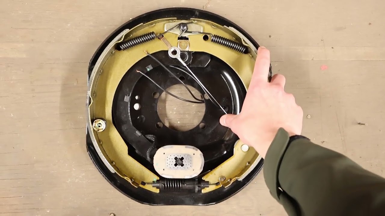 Self Adjusting Electric Trailer Brake