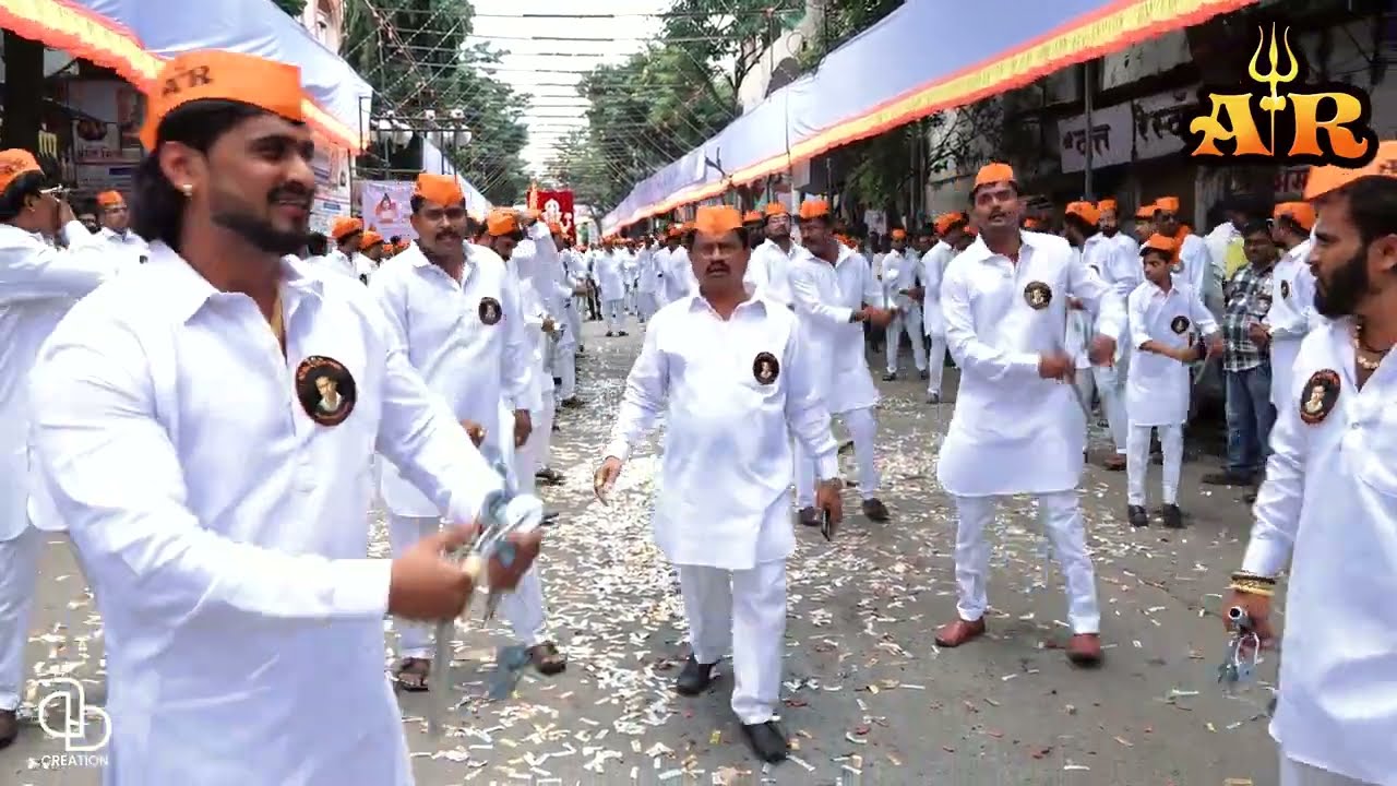 AR Group Aagman Sohala 2024 | Shri Samarth Tarun mandal Ganesh Aagman Sohla Lezim Full Video 2024