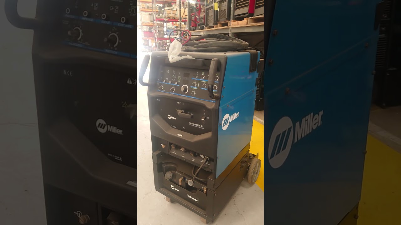 TIG welding - Miller 250DX TIG GTAW for sale. Walk around the machine at Westermans