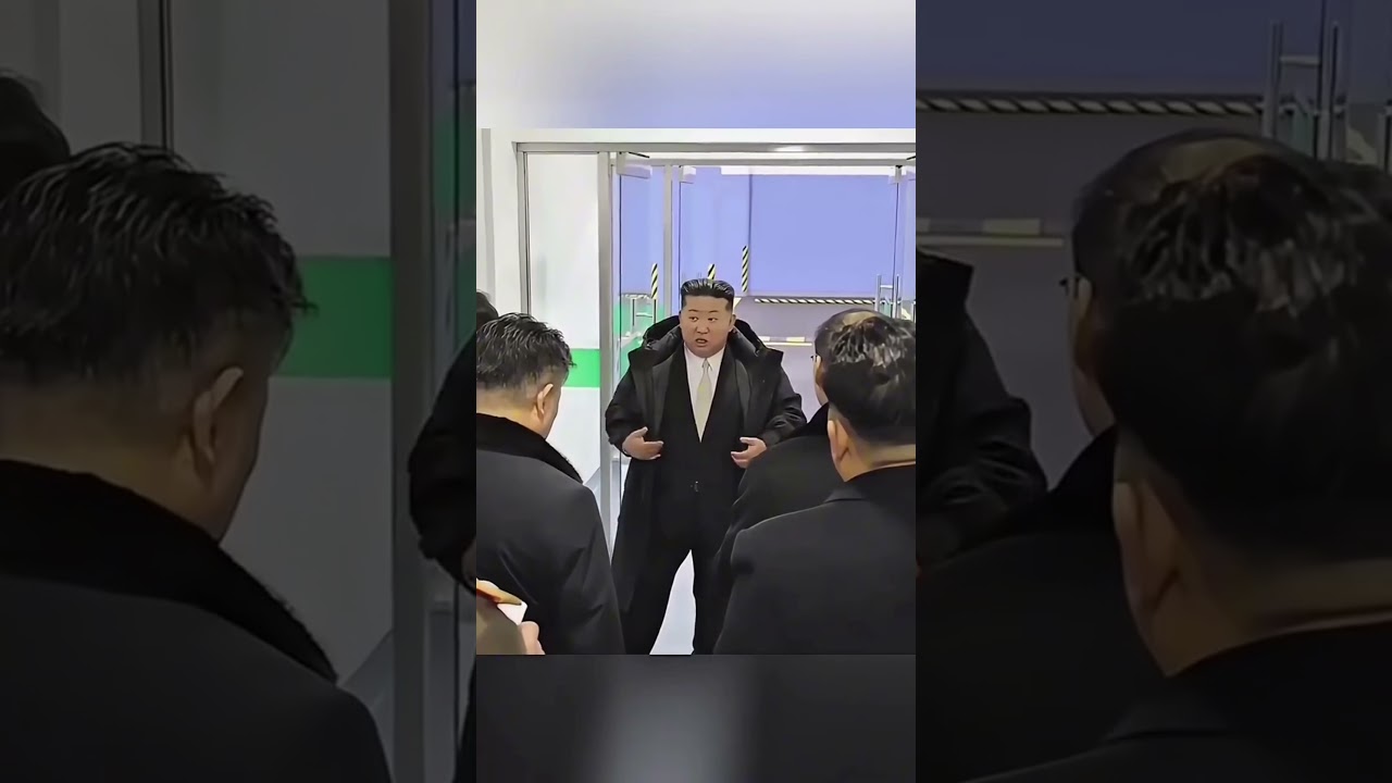 One day, Supreme Leader Kim Jong Un inspected the facilities of a modern hospital #kimjongun #iran