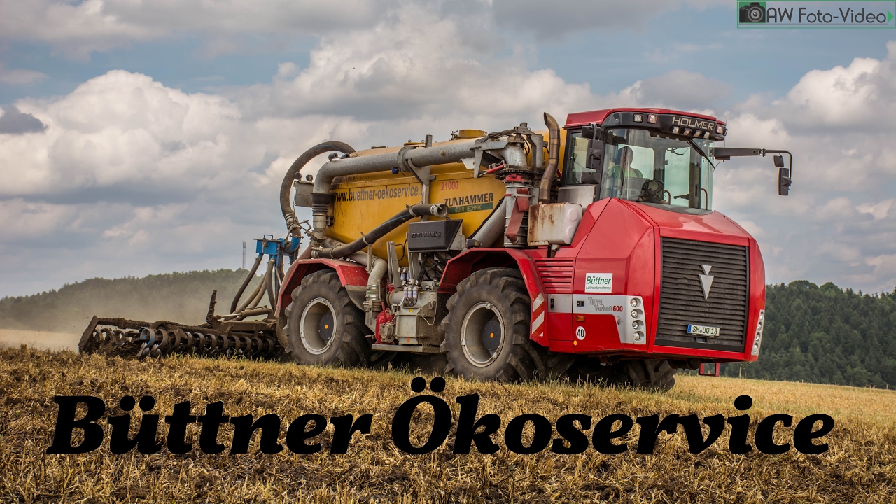 Büttner Ökoservice ► Gülle ausbringen mit Holmer TerraVariant in Thüringen