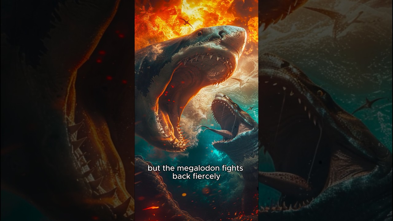 The Megalodon VS Sea Snake 