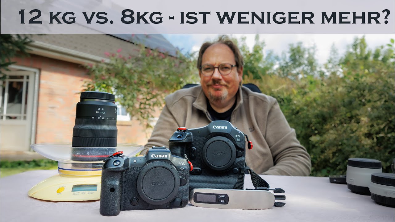 Reisen mit leichtem Foto-Gepäck