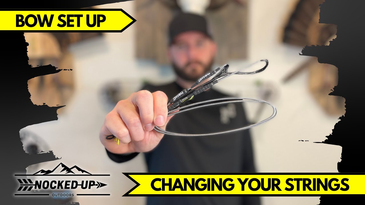 How-To Change Bow Strings on a Mathews Triax