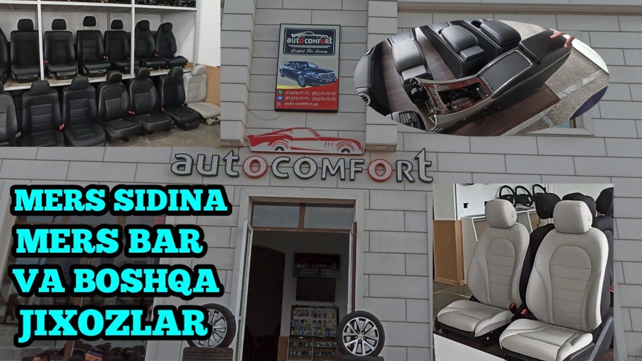 AVTO TUNING MERS SIDINA MERS BAR VA BOSHQA JIXOZLAR NARXLARI