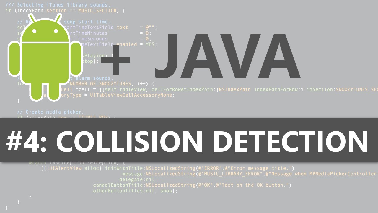 Android Studio 2D Game #4 - Collision Detection