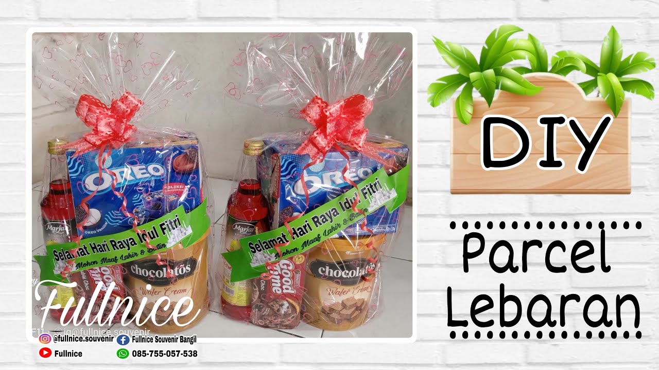 Cara membuat parcel lebaran | Budget 100rb
