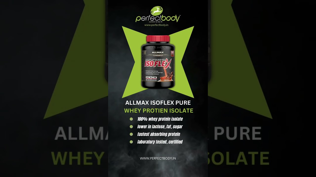 ALLMAX ISOFLEX PURE WHEY PROTEIN ISOLATE || Whey Protein || Whey Protein Isolate