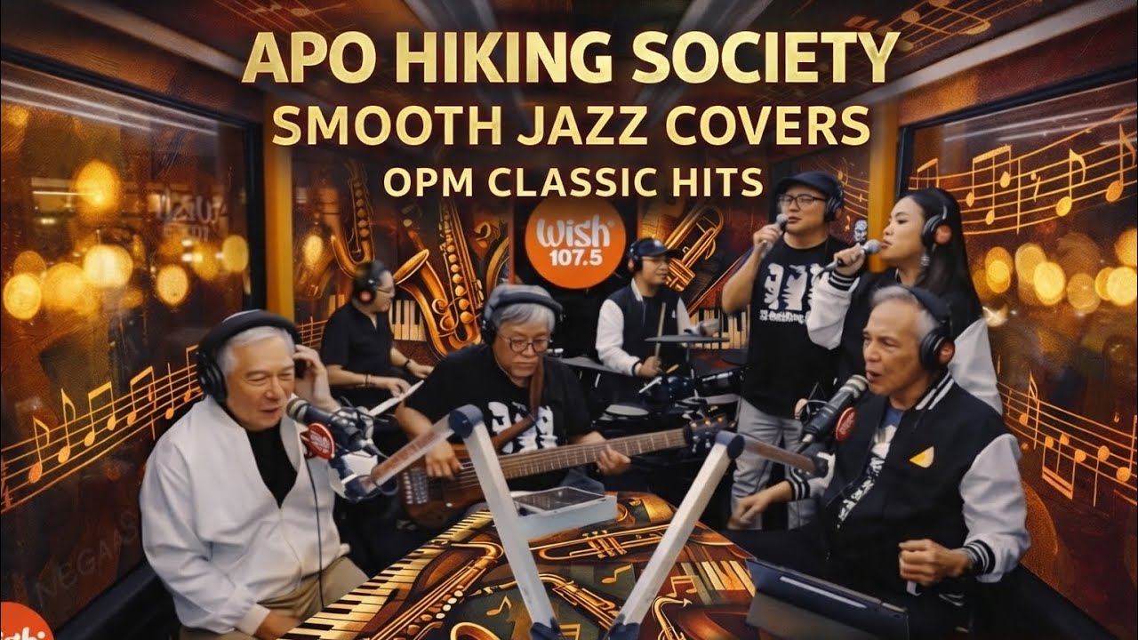 APO Hiking Society Greatest Hits Smooth Jazz Cover 🎷 OPM Classics Jazz Lounge Playlist