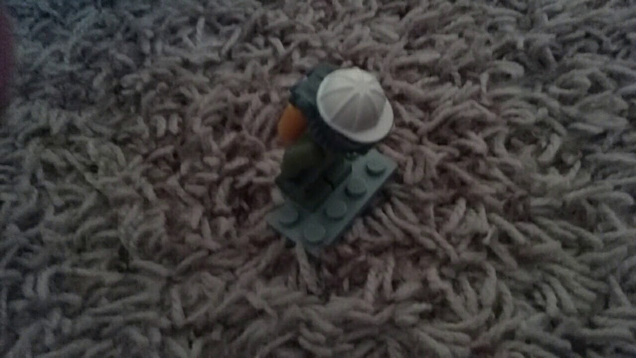LEGO volcano site