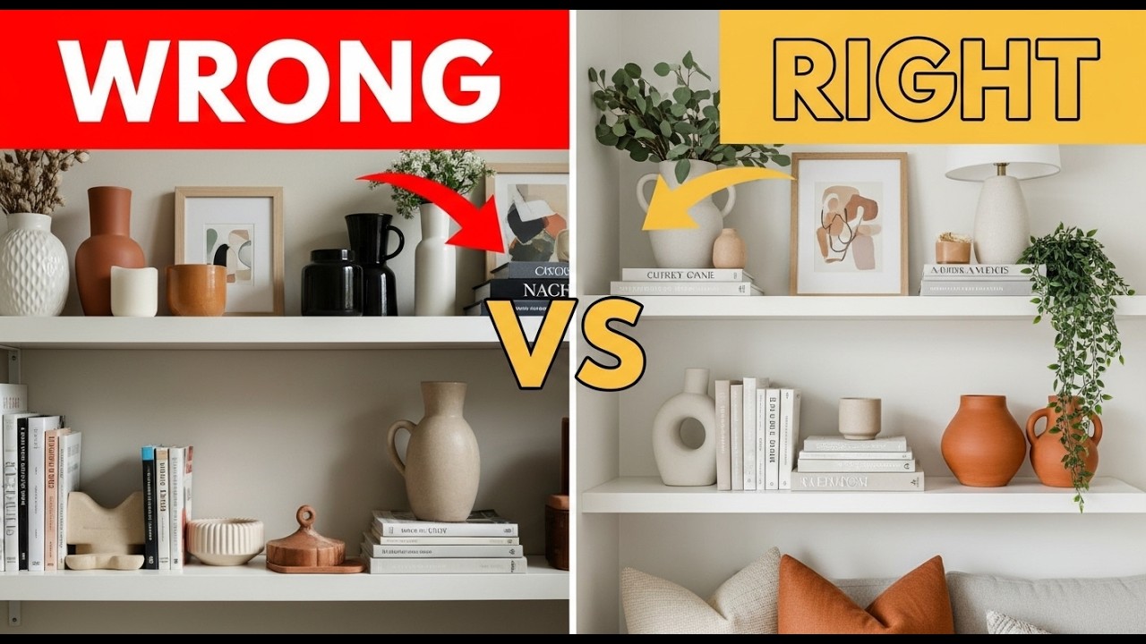 Shelf Styling Secrets &ndash; 10 Steps to Decorate Like a Pro